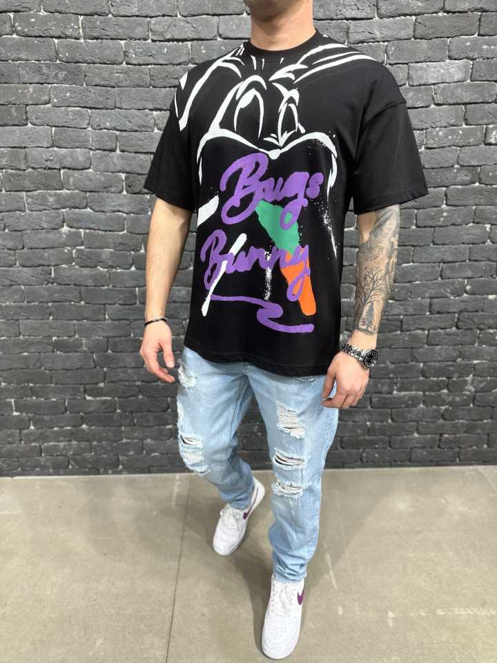 TRICOU BUGS-BUNNY BLACK TSAS409(014) (MĂRIME: XL)