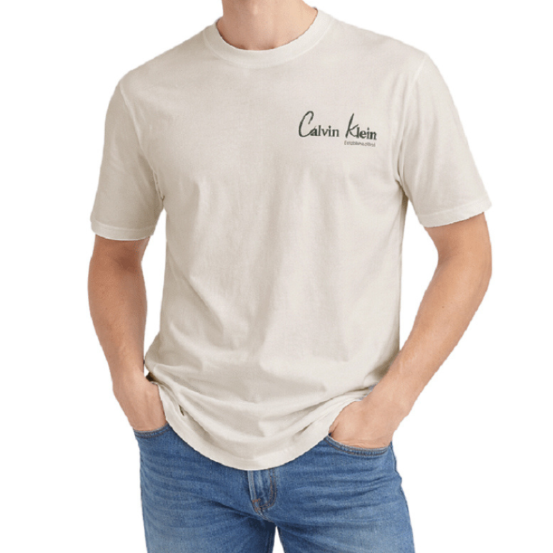 Tricou Calvin Klein 30S EU WHOLESALE JEANS GRAPHICS - poza 1
