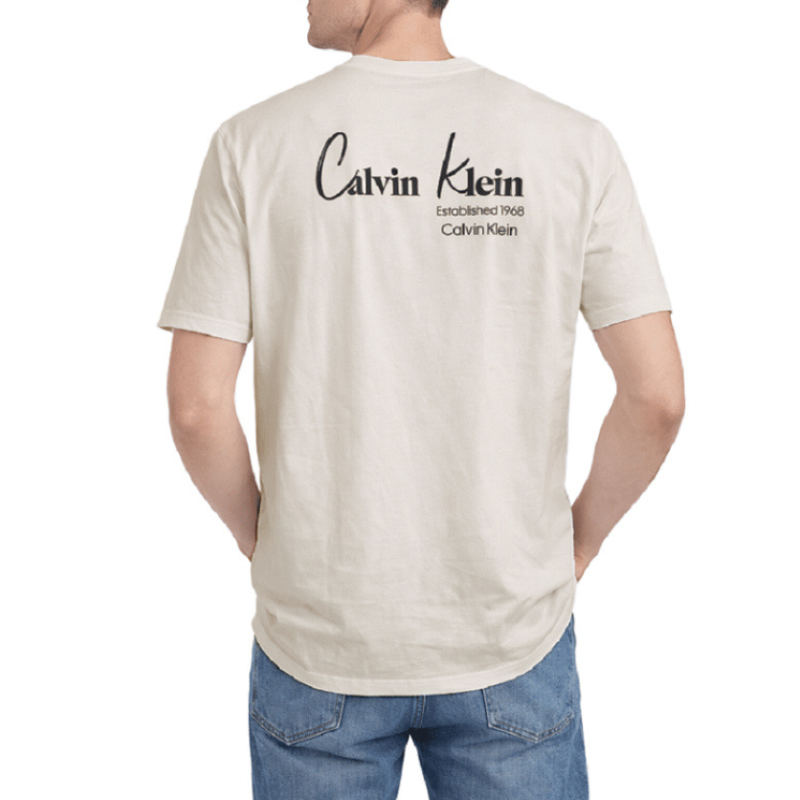 Tricou Calvin Klein 30S EU WHOLESALE JEANS GRAPHICS - poza 2