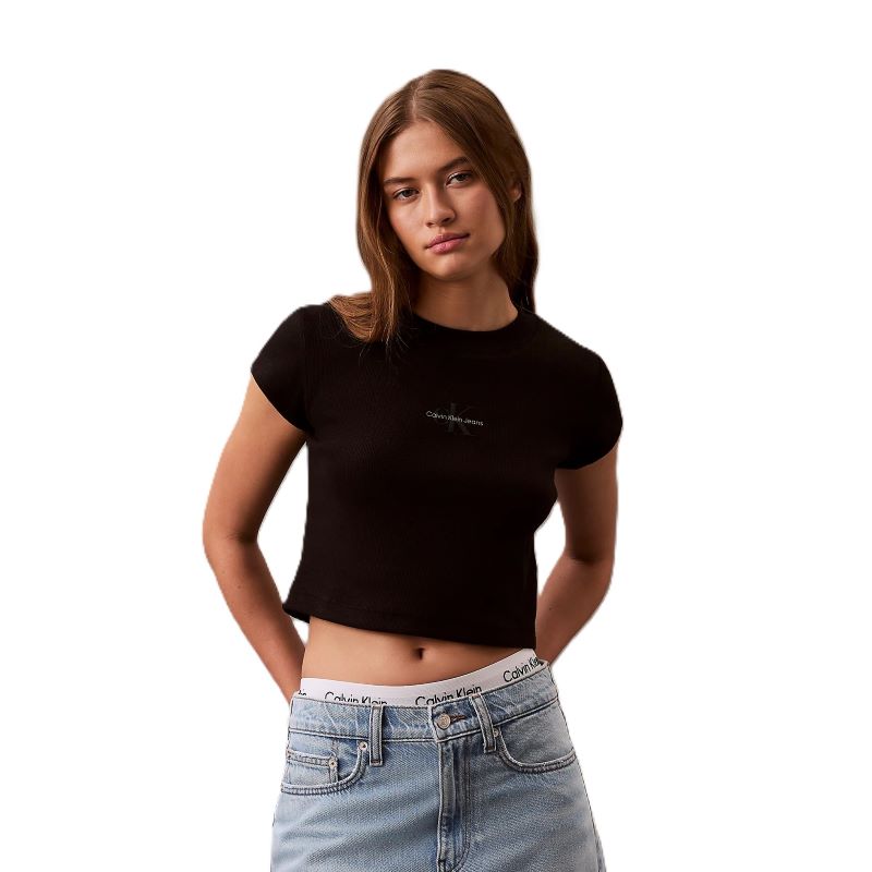 Tricou Calvin Klein MONOGRAM BABY TEE - poza 1