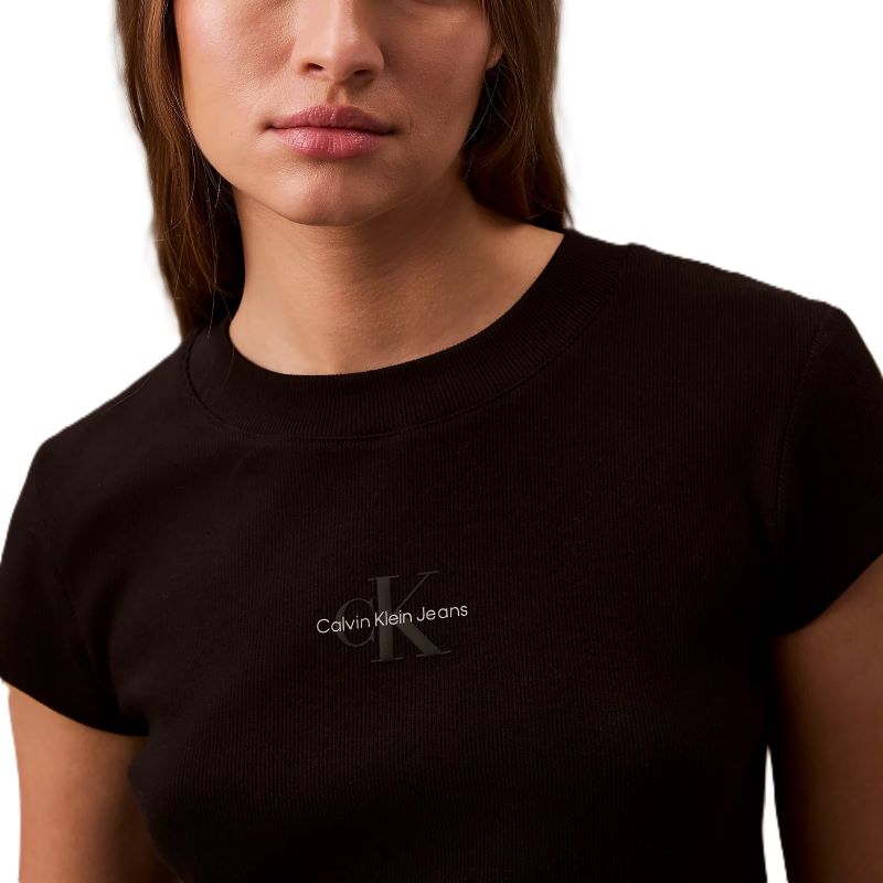 Tricou Calvin Klein MONOGRAM BABY TEE - poza 3