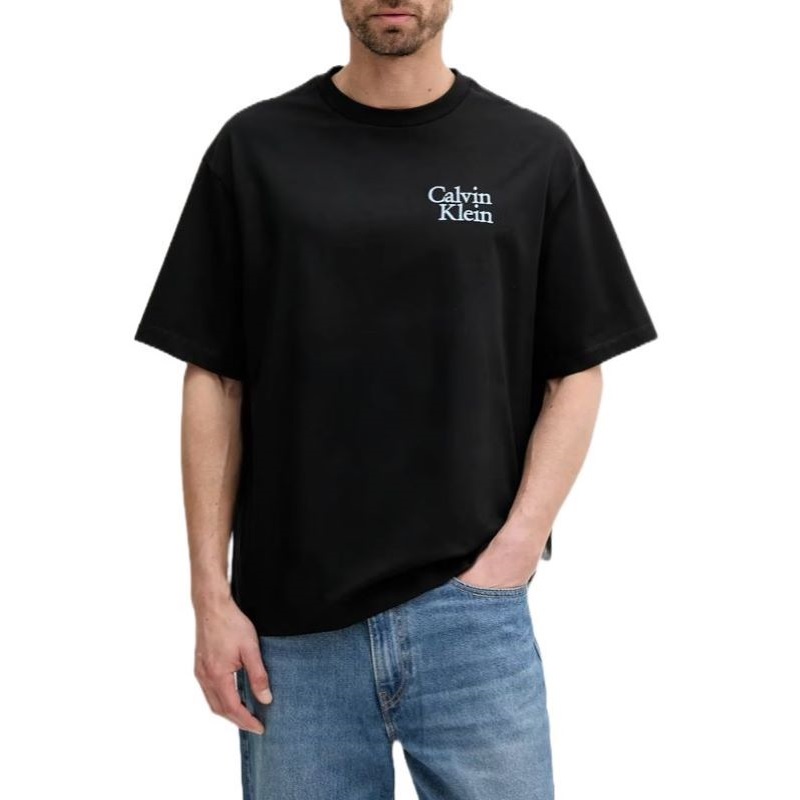 Tricou Calvin Klein SS 16S CLVN RSRT SCR - poza 1