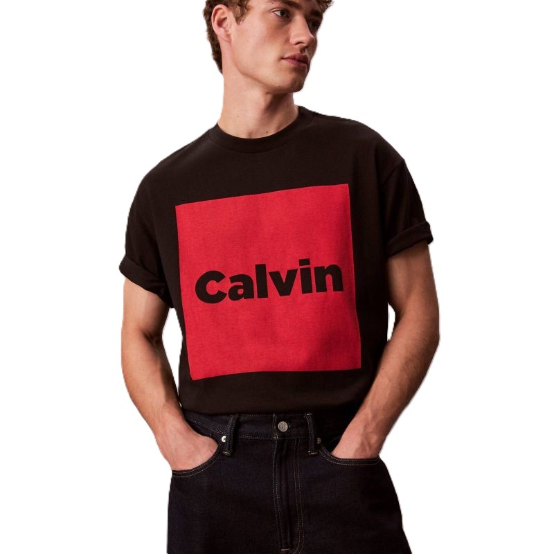 Tricou Calvin Klein SS 16S IO CALVIN BOX GRAPHICTEE - poza 1