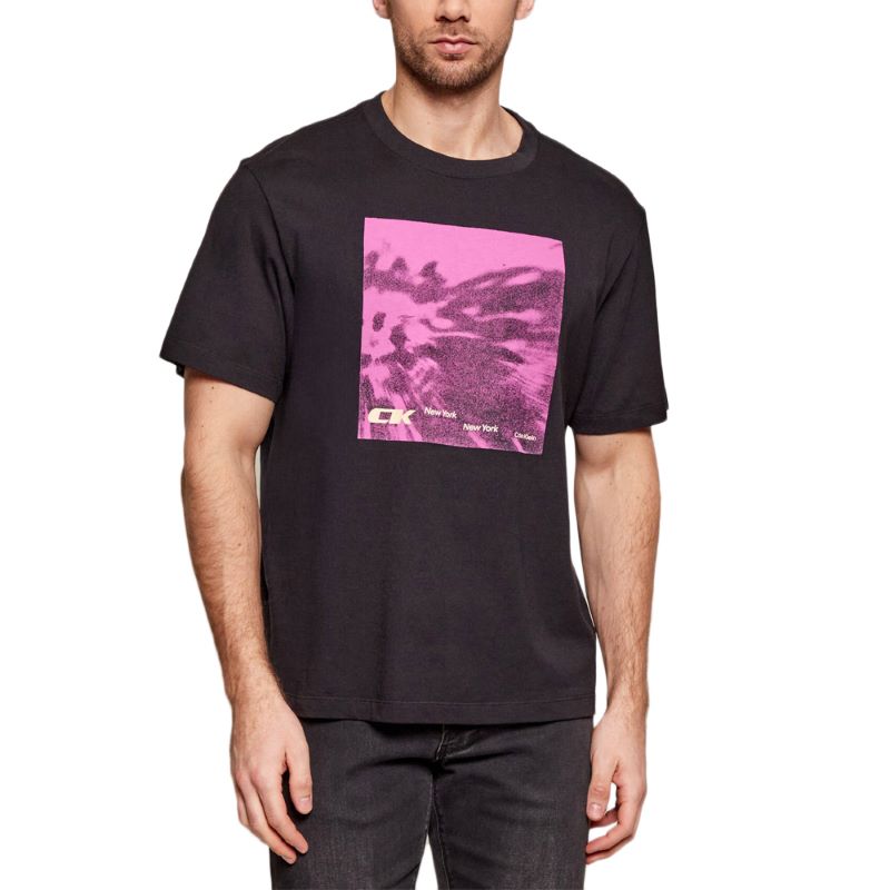 Tricou Calvin Klein SS 20S 5AM CK FLORAL ABST GRAPHI - poza 1