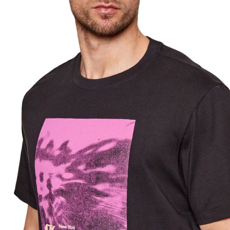 Tricou Calvin Klein SS 20S 5AM CK FLORAL ABST GRAPHI - poza 3