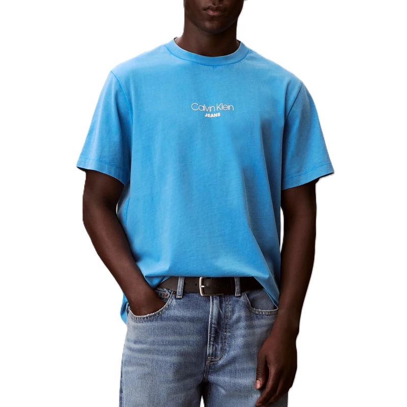 Tricou Calvin Klein SS 20S ACID WASH GRAPHIC CREWNK - poza 1