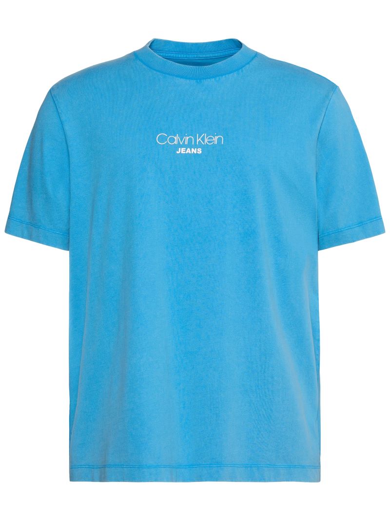 Tricou Calvin Klein SS 20S ACID WASH GRAPHIC CREWNK - poza 3