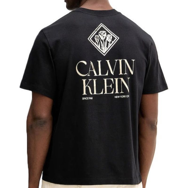 Tricou Calvin Klein SS 20S CALVIN ROSES GRAPHIC TEE - poza 2