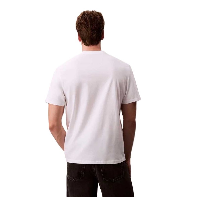 Tricou Calvin Klein SS 20S LN CALVIN COLLEGE GRAPHIC - poza 2