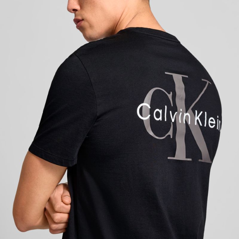 Tricou Calvin Klein SS 30S CLASSIC BACK MONOLOGO TEE - poza 3
