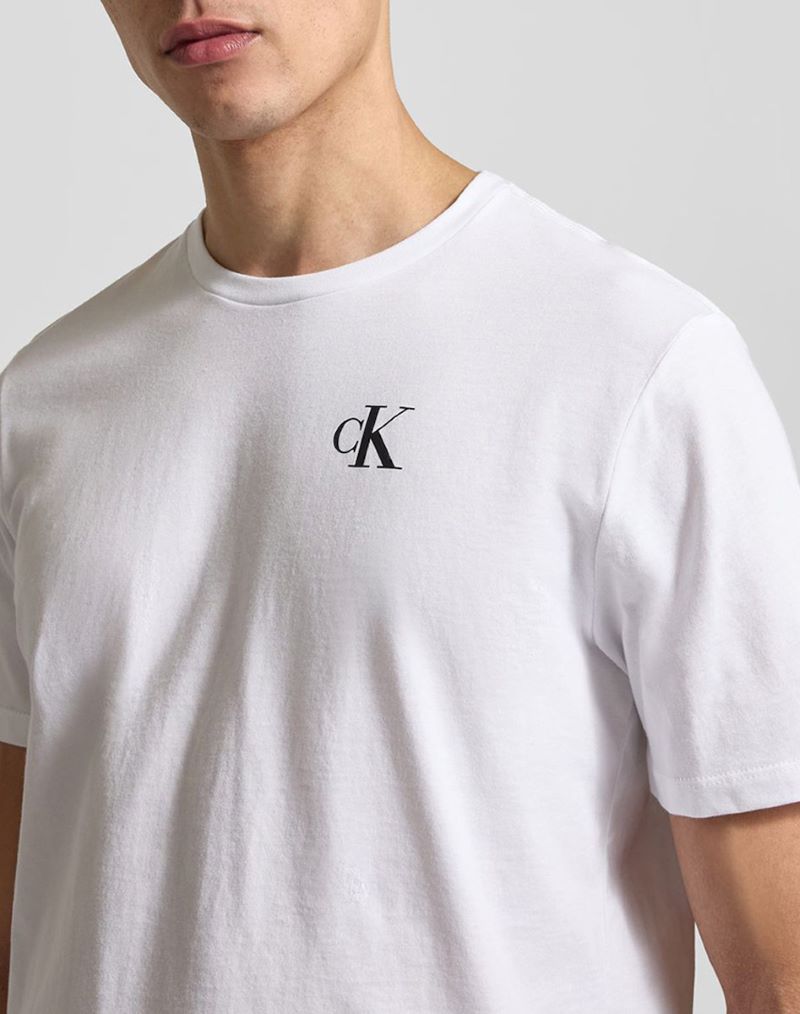 Tricou Calvin Klein SS 30S CLASSIC BACK MONOLOGO TEE - poza 3