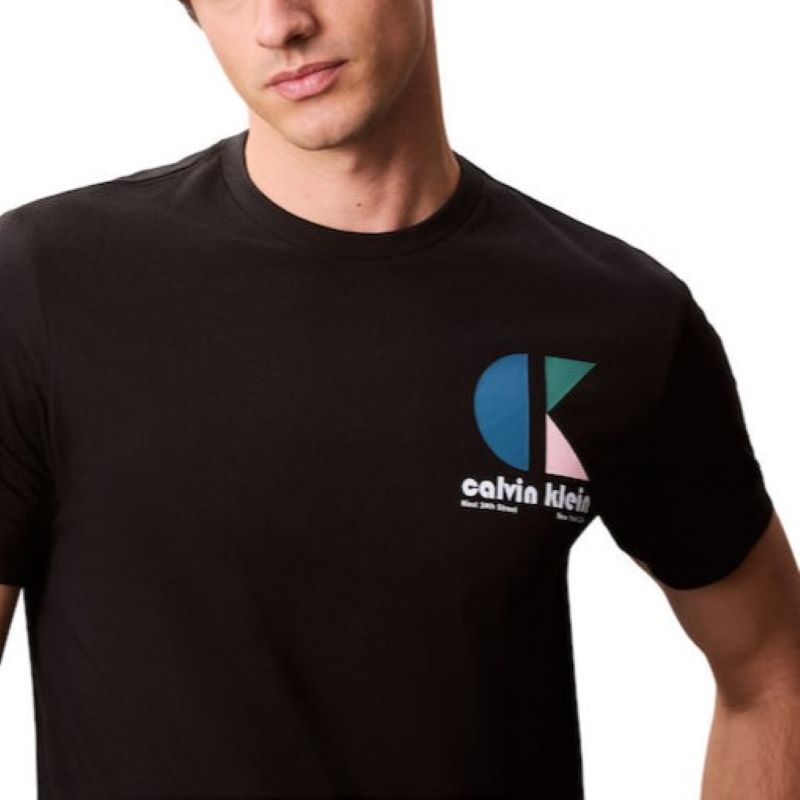 Tricou Calvin Klein SS 30s EU CK BH LOGOGRAPHIC TEE - poza 3