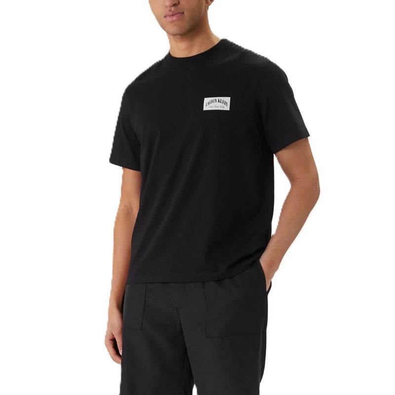 Tricou Calvin Klein SS EASY COLLEGIATE BADGE TEE - poza 1