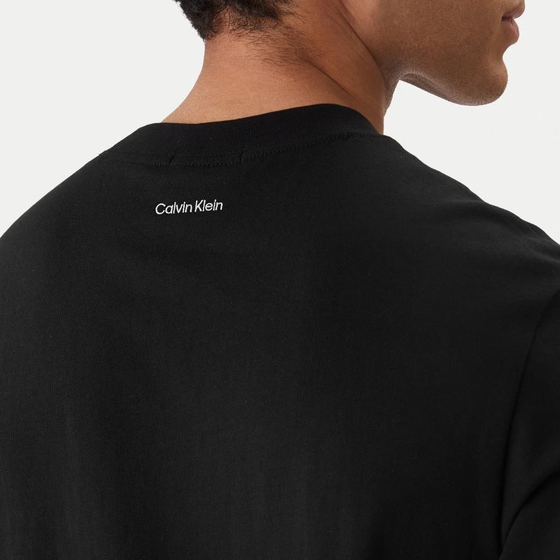 Tricou Calvin Klein SS EASY COLLEGIATE BADGE TEE - poza 2