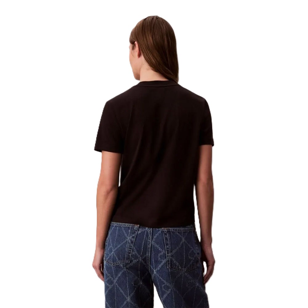 Tricou Calvin Klein SS FITTED SCRIPT CALVIN KLEINTE - poza 2
