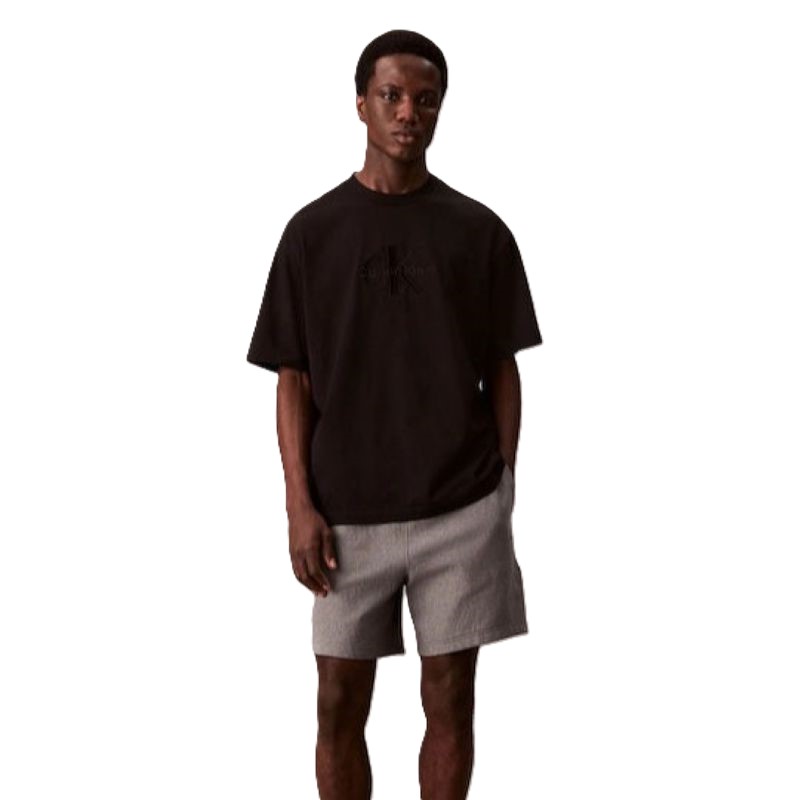 Tricou Calvin Klein SS HR MNLG EMB 16S C - poza 1