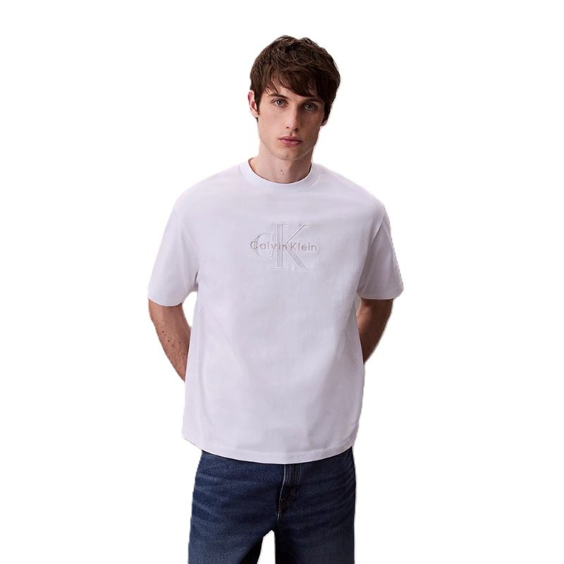 Tricou Calvin Klein SS HR MNLG EMB 16S C - poza 1
