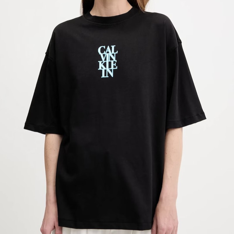 Tricou Calvin Klein SS Oversize Bold Logo Tee - poza 1