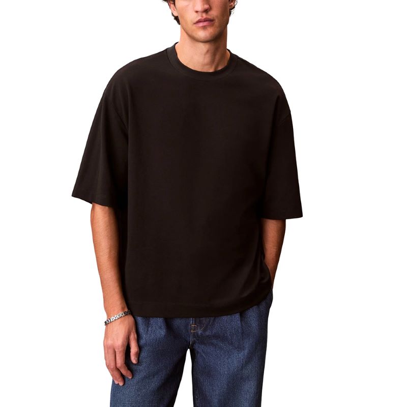 Tricou Calvin Klein SS RLXD COOLING PIQUE EMBOSSED T - poza 1