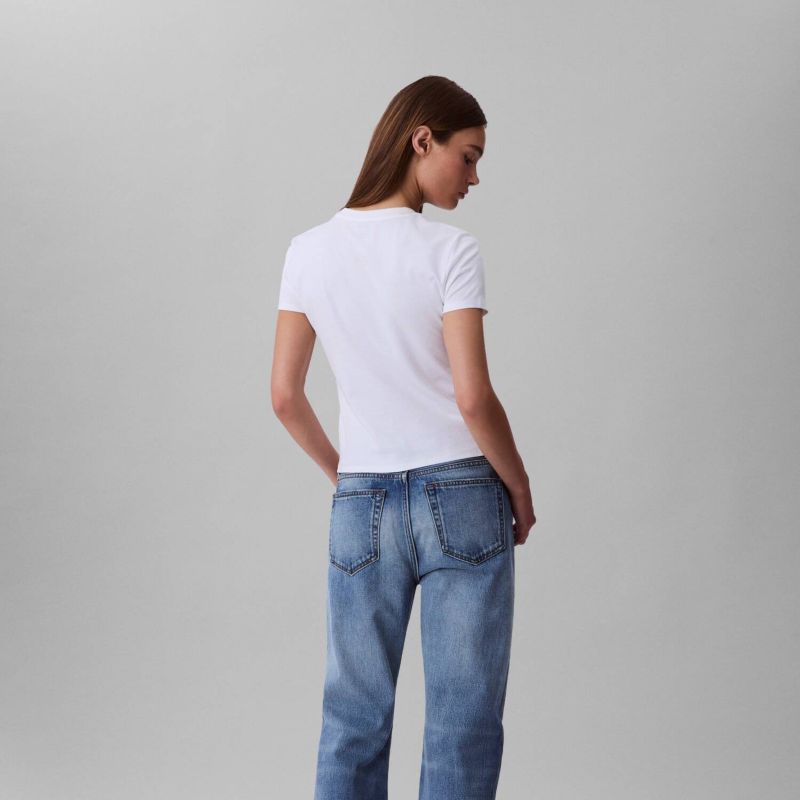 Tricou Calvin Klein SS SUPIMA CREWNECK - poza 2
