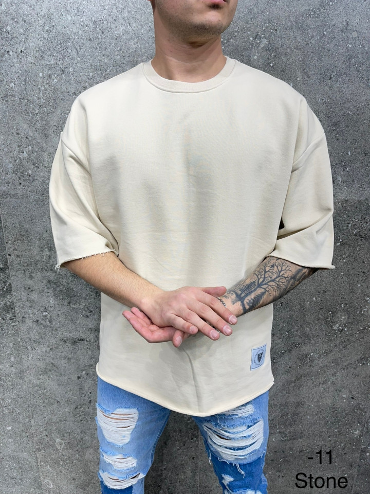 TRICOU CLASIC OVERSIZE STONE TSAS341(6049) (MĂRIME: S)
