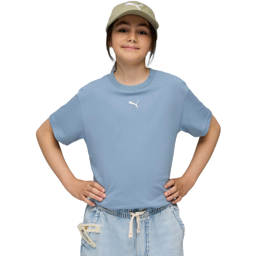 Tricou copii Puma Ess Boxy Tee G Cool Blue 68513134 - poza 1