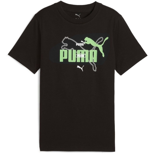 Tricou copii Puma Ess Logo Lab Summer Tee B 68579501 - poza 4