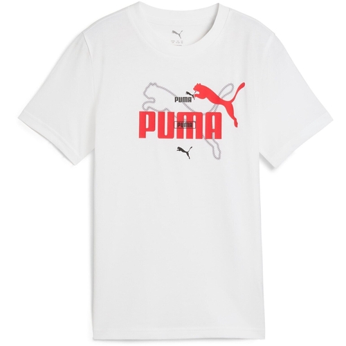 Tricou copii Puma Ess Logo Lab Summer Tee B 68579502 - poza 4