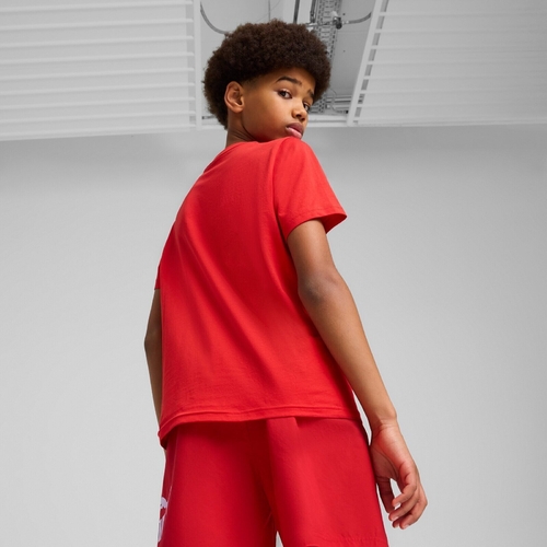 Tricou copii Puma Ess Logo Lab Summer Tee B 68579511 - poza 2