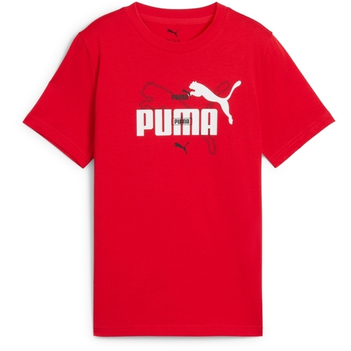 Tricou copii Puma Ess Logo Lab Summer Tee B 68579511 - poza 4