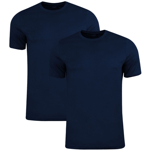 Tricou copii Puma Junior Base T-shirt Navy 2-pack 68357702-2 - poza 1