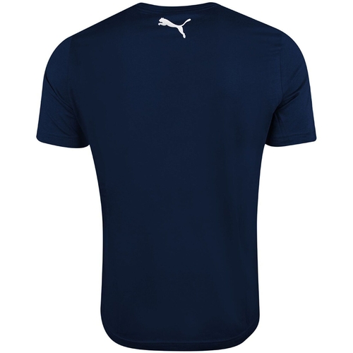 Tricou copii Puma Junior Base T-shirt Navy 2-pack 68357702-2 - poza 2