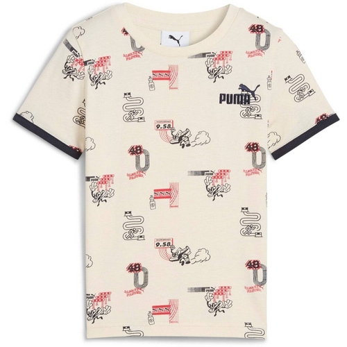 Tricou copii Puma Little Runners Aop Tee 68847687 - poza 1
