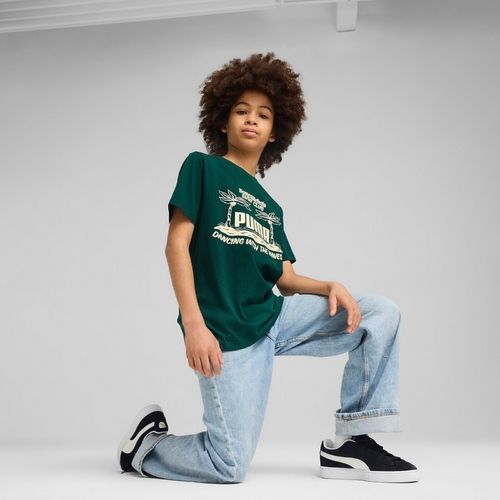 Tricou copii Puma Mid90s Graphic Tee Iii B 68515260 - poza 3