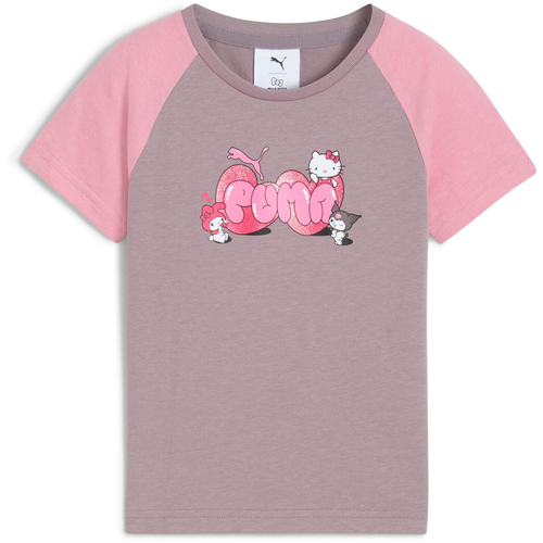 Tricou copii Puma X Hello Kitty Friends Slim Tee Pl 63239164 - poza 5