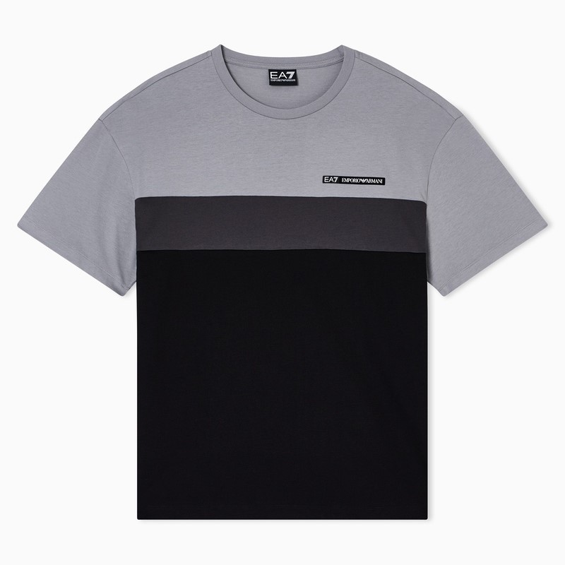 Tricou EA7 TRAIN ATHLETIC COLOUR BLOCK M TEE SS - poza 3