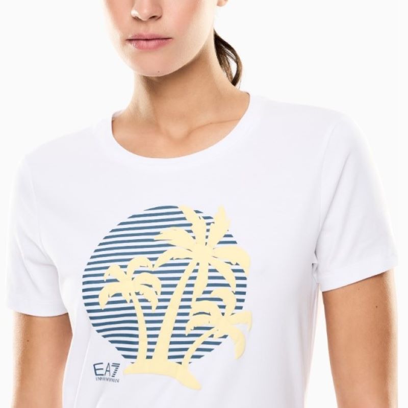 Tricou EA7 TRAIN COSTA SMERALDA W GRAPHIC TEE - poza 3