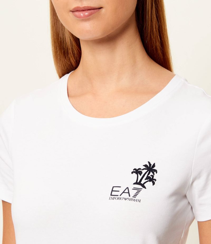 Tricou EA7 TRAIN COSTA SMERALDA W GRAPHIC TEE - poza 3
