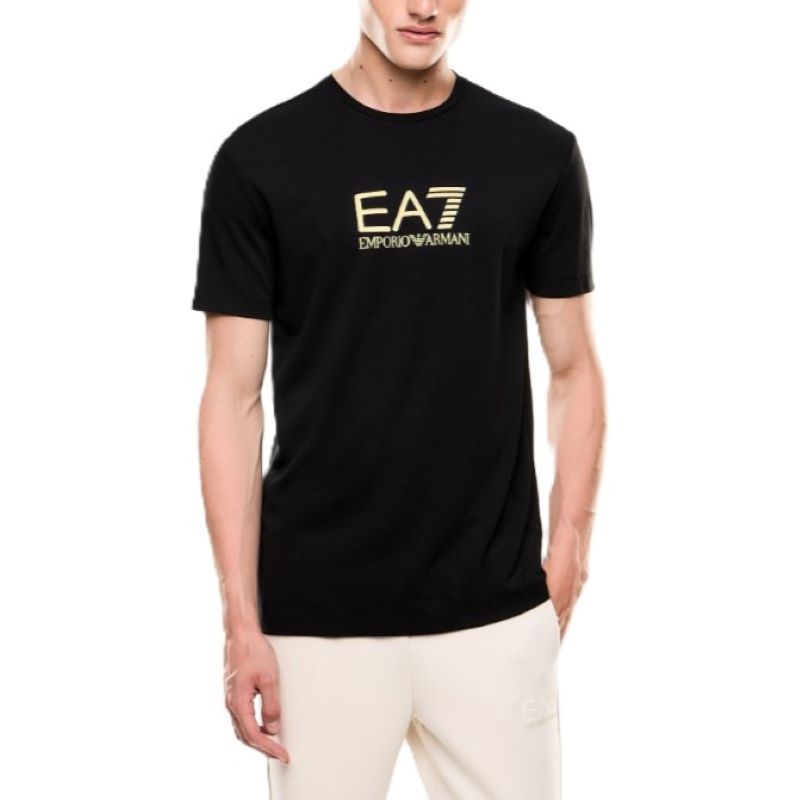 Tricou EA7 TRAIN GOLD LABEL M TEE SS BIG LOGO VI PA - poza 1