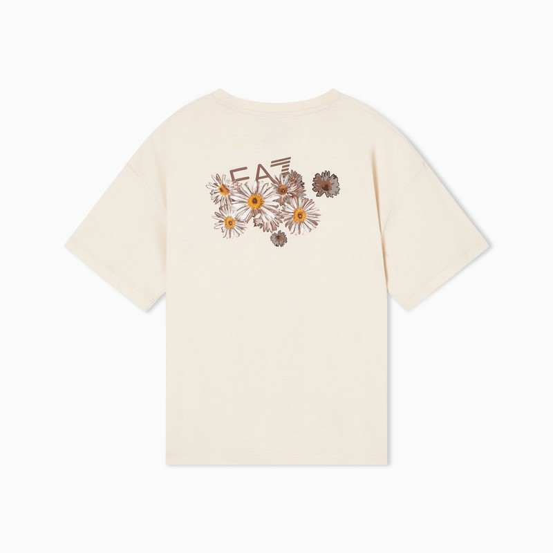 Tricou EA7 TRAIN GRAPHIC SERIES GIRL TEE SS FLOWER - poza 2