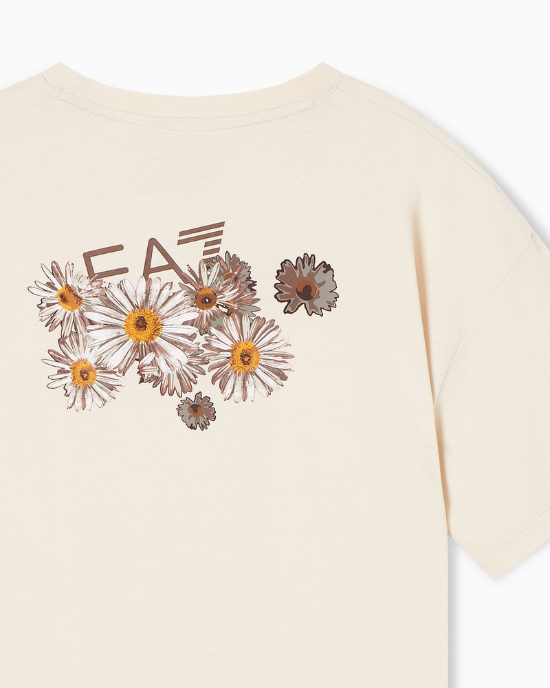 Tricou EA7 TRAIN GRAPHIC SERIES GIRL TEE SS FLOWER - poza 4