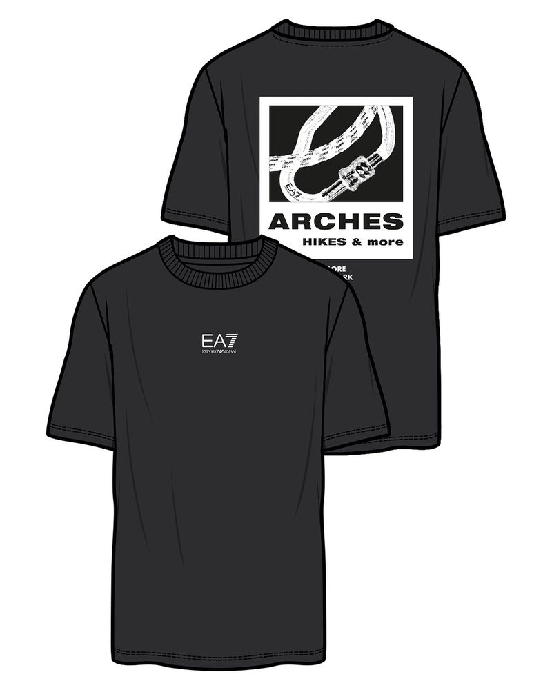 Tricou EA7 TRAIN GRAPHIC SERIES M TEE SS EQUIPMENT - poza 3