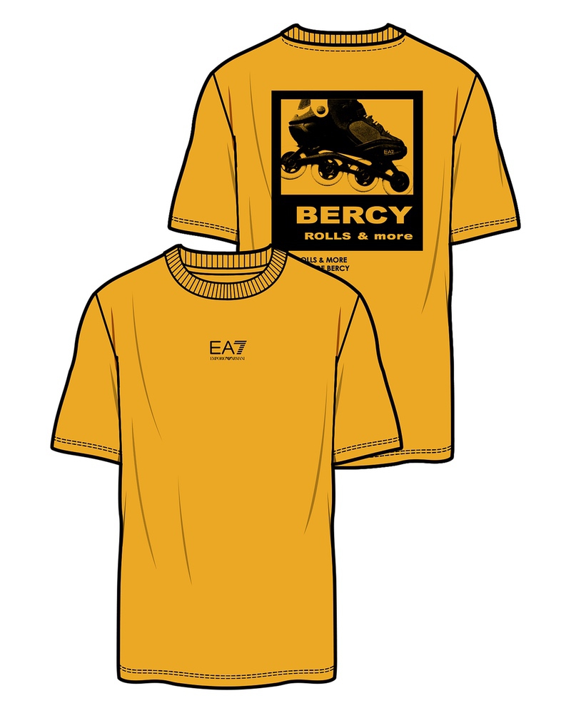 Tricou EA7 TRAIN GRAPHIC SERIES M TEE SS EQUIPMENT - poza 3