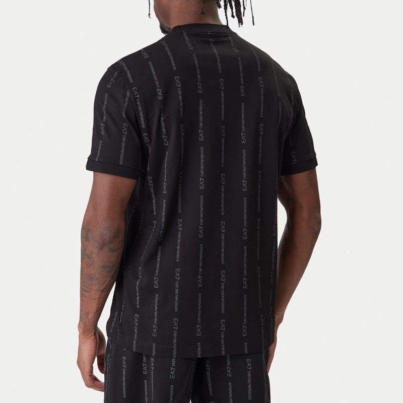 Tricou EA7 TRAIN GRAPHIC SERIES M TEE SS MONOGRAM PRINTED - poza 2