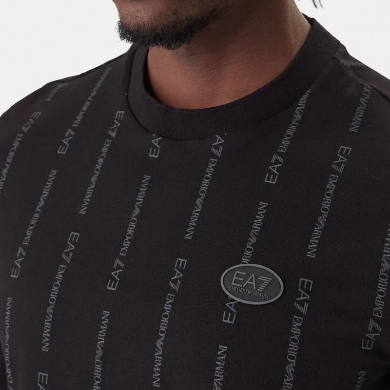 Tricou EA7 TRAIN GRAPHIC SERIES M TEE SS MONOGRAM PRINTED - poza 3
