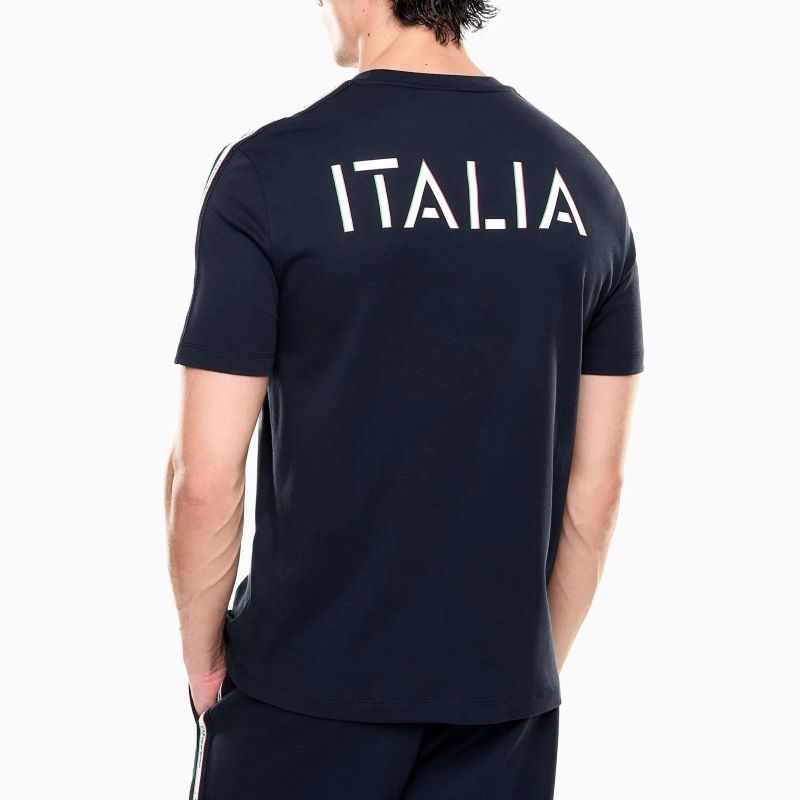 Tricou EA7 TRAIN ITALIAN SPIRIT M TEE SS CO ST - poza 2