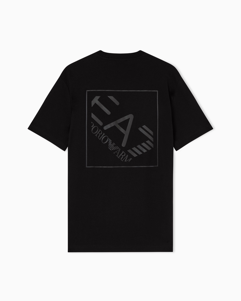 Tricou EA7 TRAIN LOGO SERIES M OVERSIZE LOGO TEE SS - poza 3