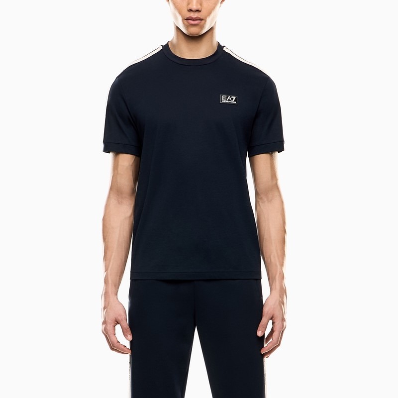 Tricou EA7 TRAIN LOGO SERIES M TAPE TEE SS CO - poza 1