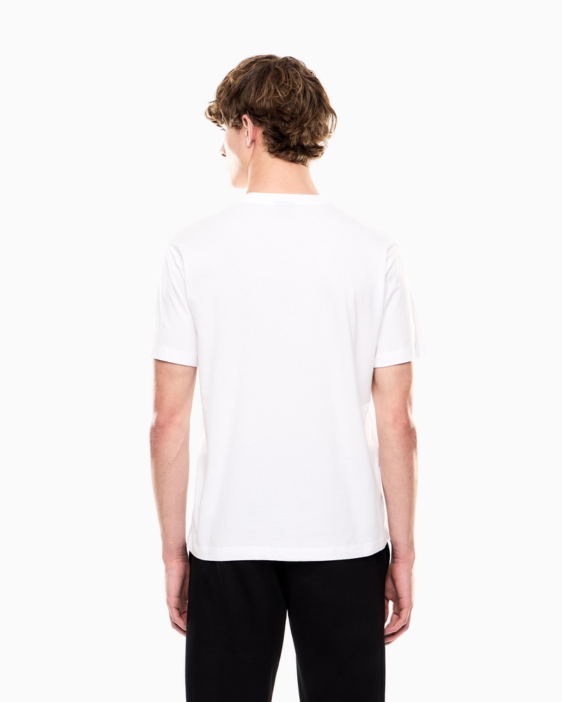 Tricou EA7 TRAIN LOGO SERIES M TEE BIG LOGO SS - poza 2