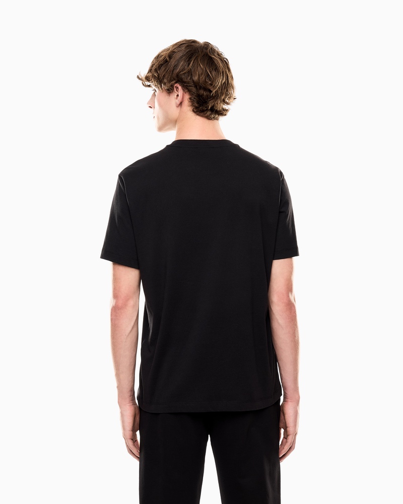 Tricou EA7 TRAIN LOGO SERIES M TEE BIG LOGO SS - poza 2
